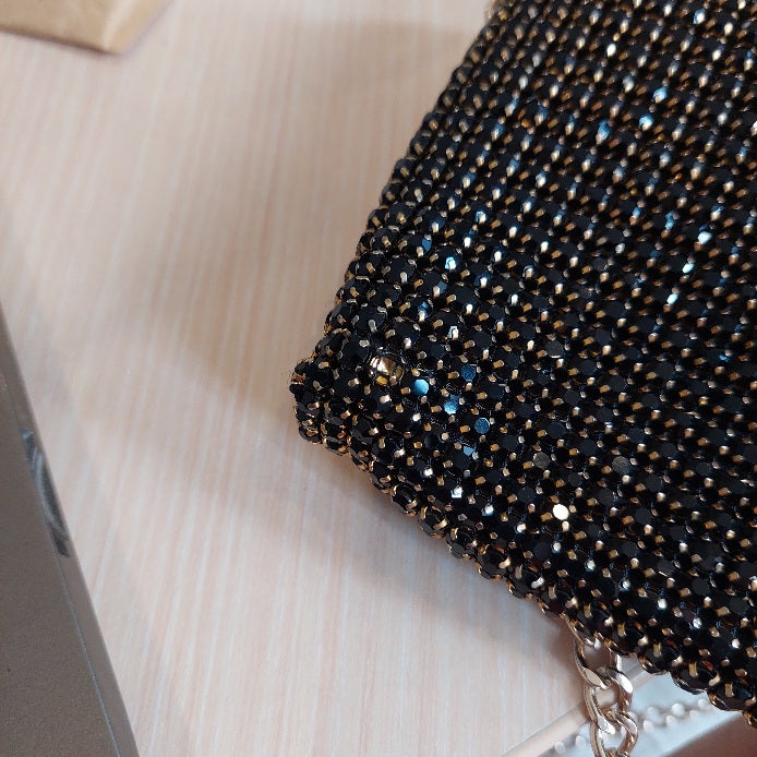 Dune Evander Di Rhinestone Convertible Clutch | Pre Loved |