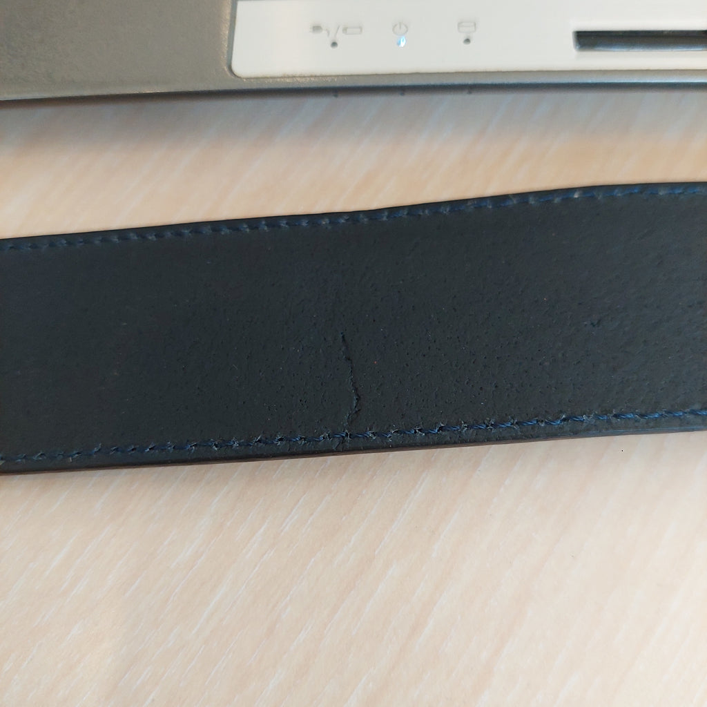 ZARA Men's Black Leather Belt | Brand New |
