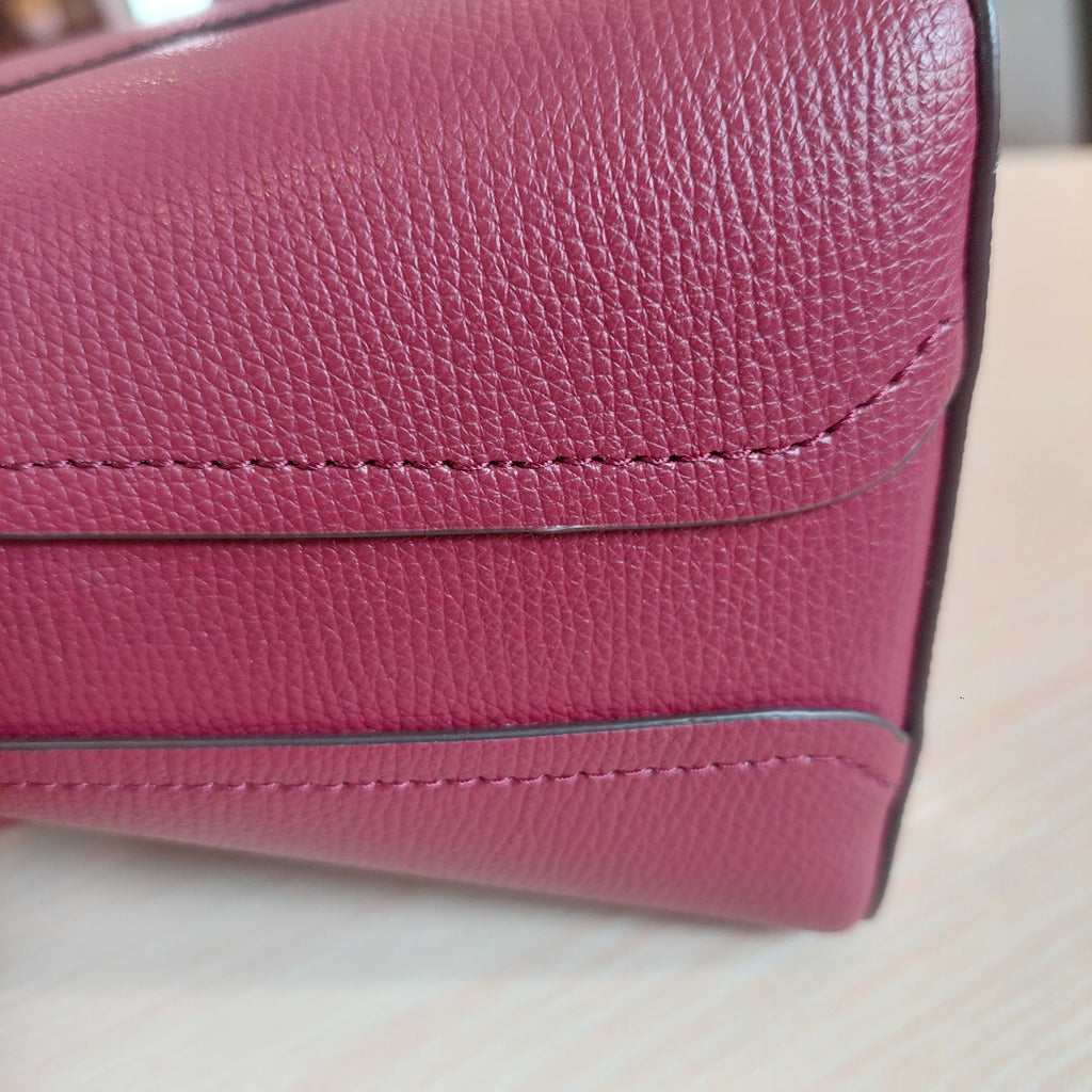 Kate Spade Burgundy Darcy Small Bucket Bag | Gently Used |