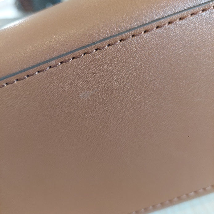 Michael Kors Vanilla Monogram 'Reed' Small Satchel | Brand New |