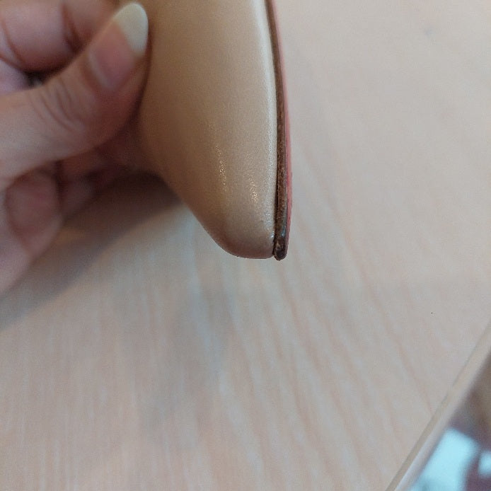 Christian Louboutin BEIGE Leather DECOLTISSIMO Heels | Gently Used |