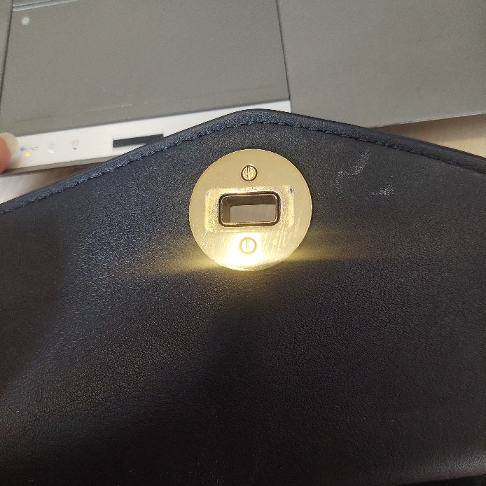 Tory Burch Black Kira Mixed Material Mini Bag | Pre Loved |