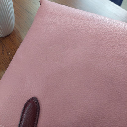 Coach Pink Willow Colorblock Tote 24 Bag | Pre Loved |