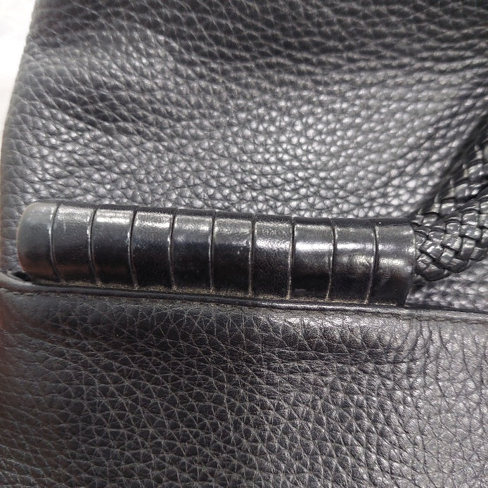 Tory Burch Black Leather Taylor Convertible Foldover Crossbody Bag | Gently Used |