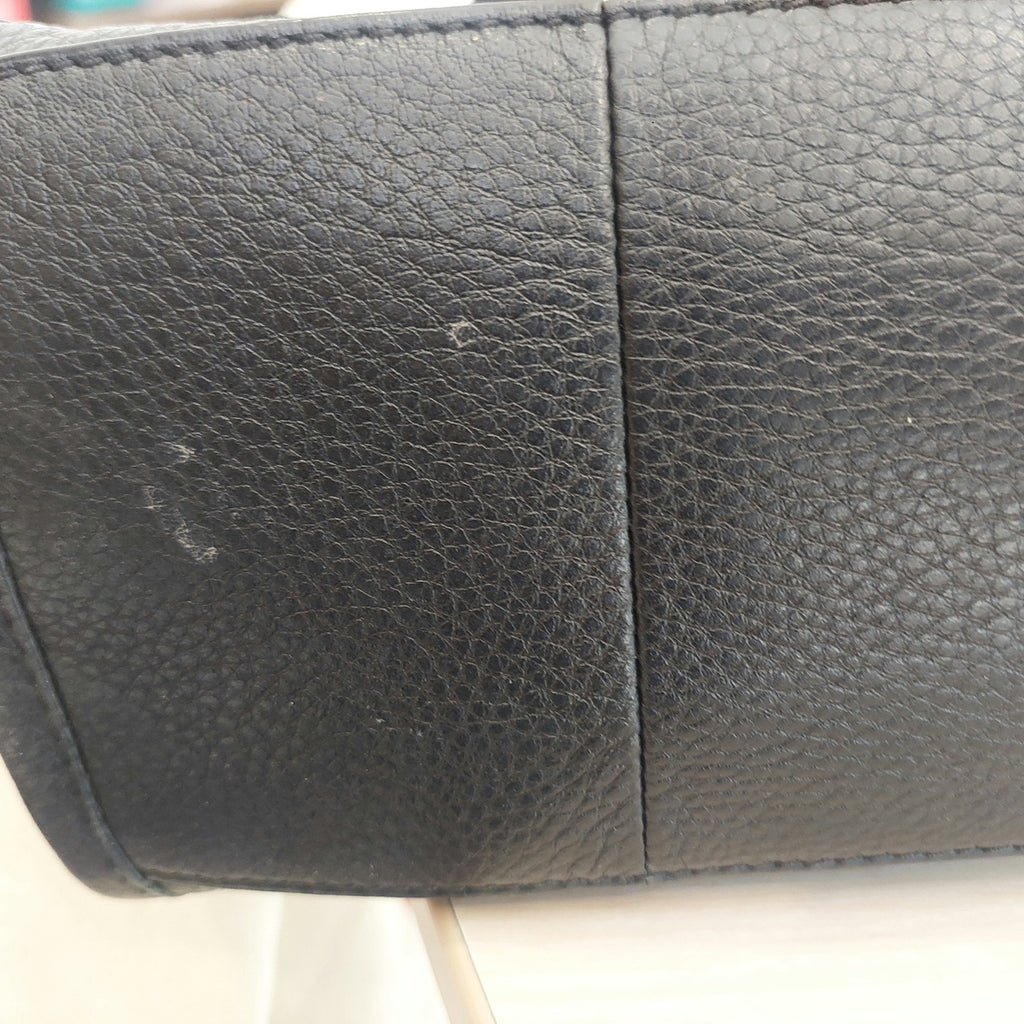 Tory Burch Black Leather Britten Shoulder Bag | Pre Loved |