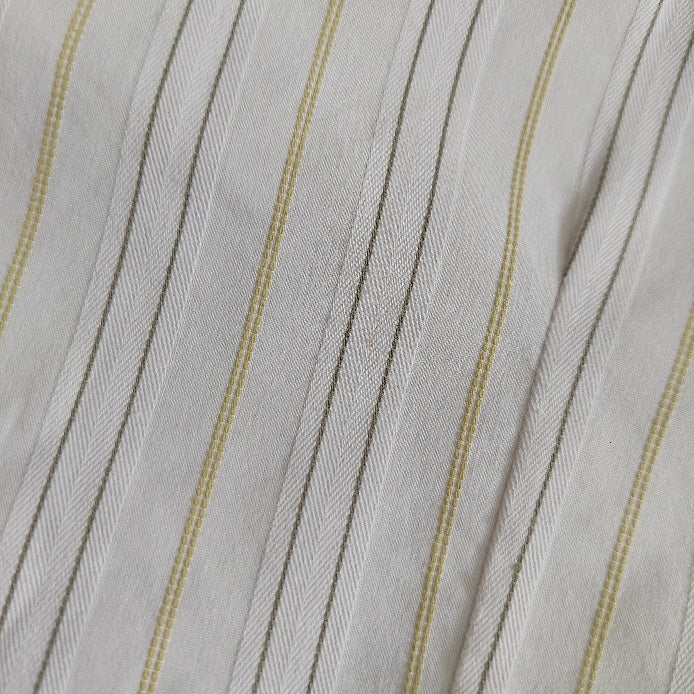 Old Navy Cream Striped Collared Shirt | Pre Loved |