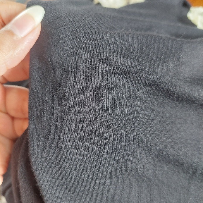 M&S Black & White Lace Wrap Top | Pre Loved |