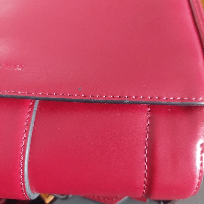 karl lagerfeld Burgundy Leather Crossbody Bag | Gently Used |