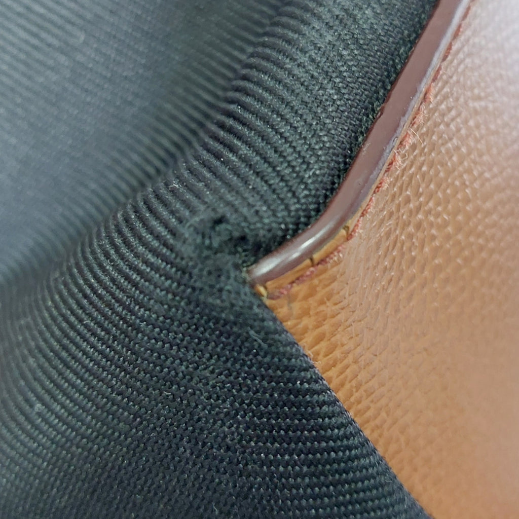 Coach Black Canvas With Tan Leather Trim Sawyer Shoulder Bag | Pre Loved |