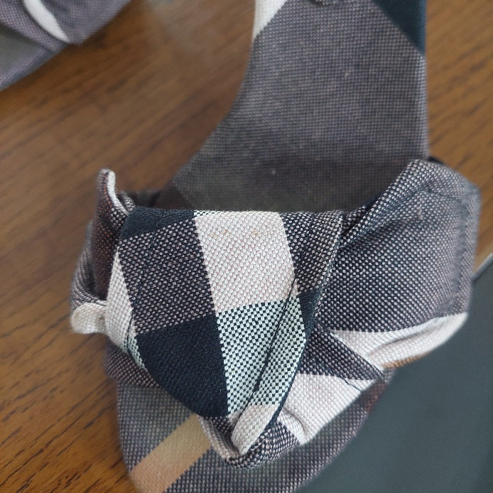 Burberry Checked Canvas Bow Embellished Heel Sandals | Pre Loved |