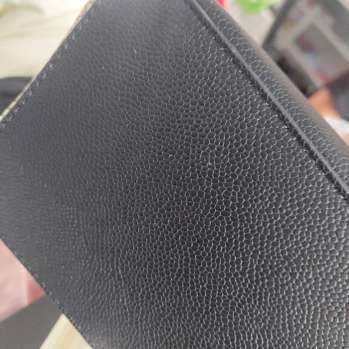 Aldo Black Leatherette Caraever Satchel Bag | Like New |