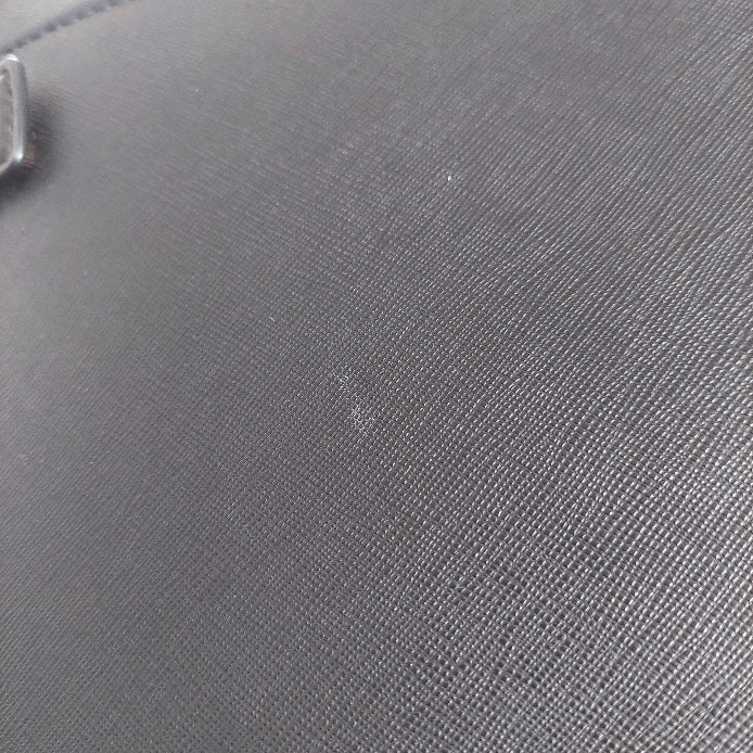 Michael Kors Black Rayne Leather Medium East West Satchel Bag | Gently Used |