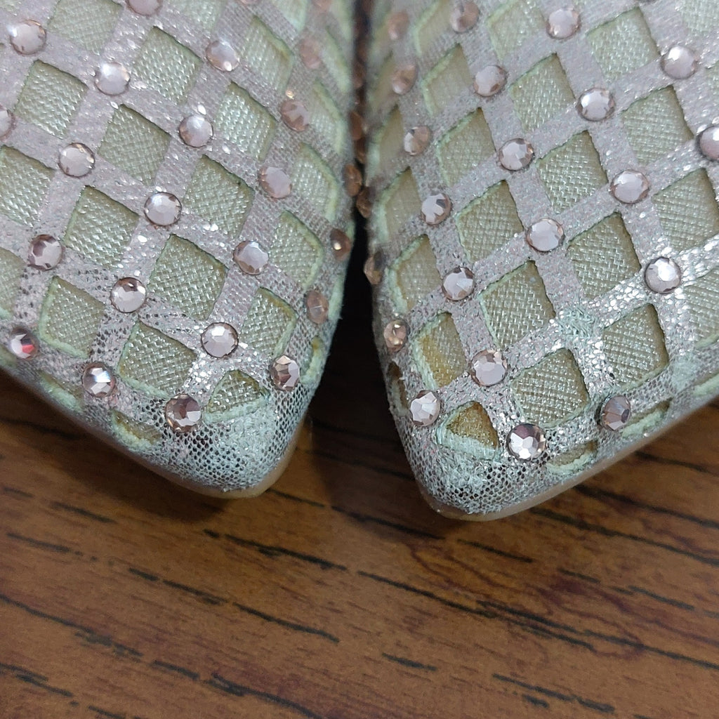 Steve Madden Rose Gold SB-LIVIA Pumps Heels | Pre Loved |