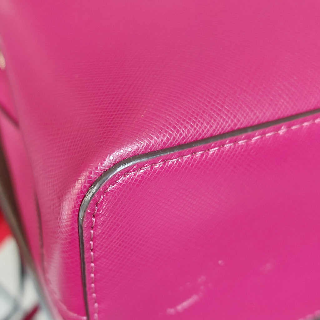 Kate Spade Burgundy Leather 'Rory' Medium Satchel Bag | Gently Used |