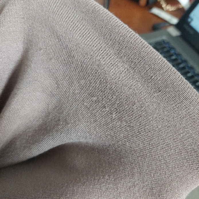 Zara Grey Gold Button Top | Pre Loved |