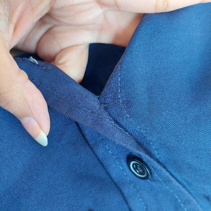 New Look Purple Button Down Collared Shirt | Pre Loved |
