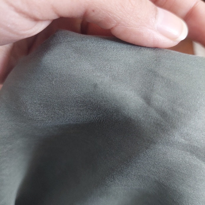 Massimo Dutti Green Button Down Collared Shirt | Gently Used |