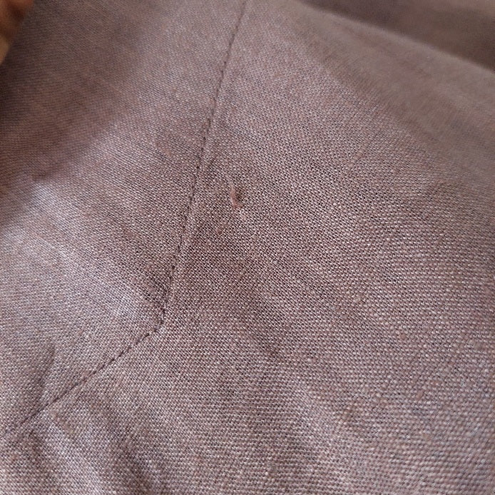 H&M Brown 100% Linen Button Down Shirt | Brand New |