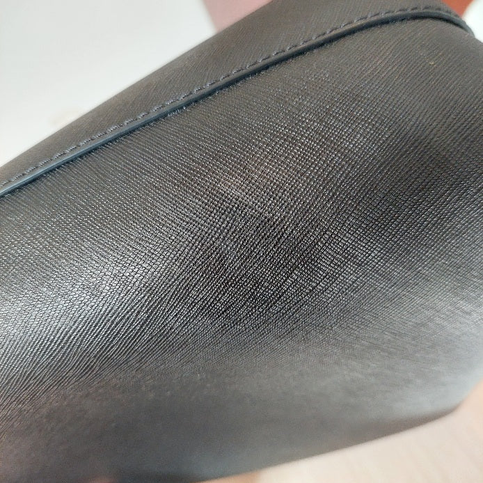 Tory Burch Black Leather Emerson Bucket Bag | Gently Used |