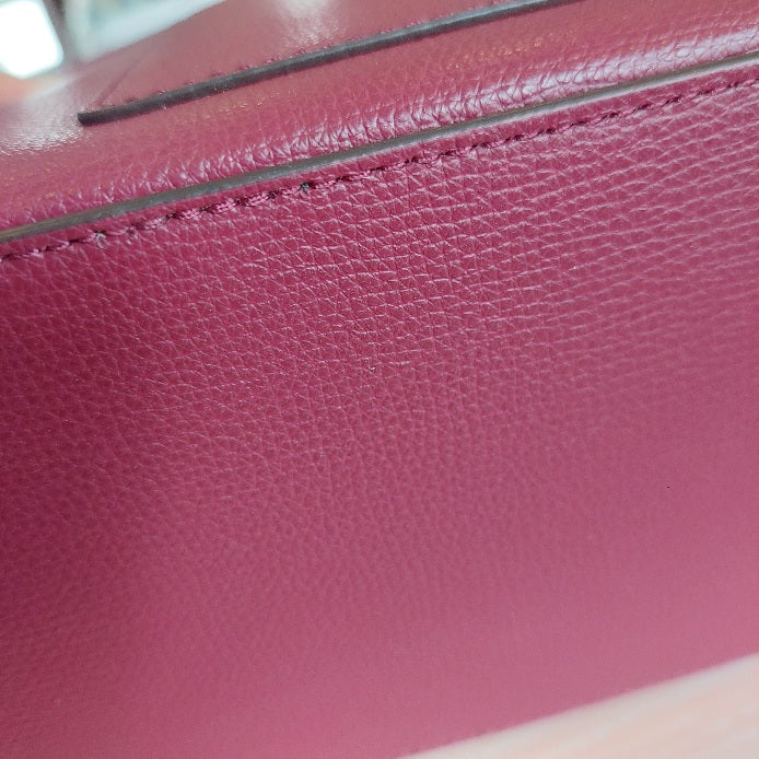 Kate Spade Burgundy Darcy Small Bucket Bag | Gently Used |