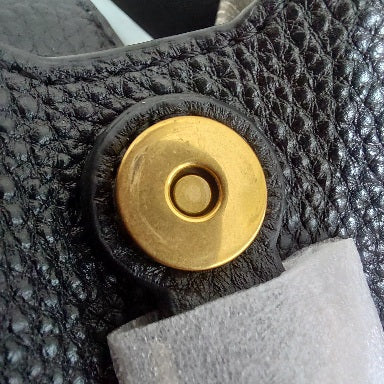 Rebecca Minkoff Black Pebbled Leather 'Megan' Hobo Bag | Brand New |