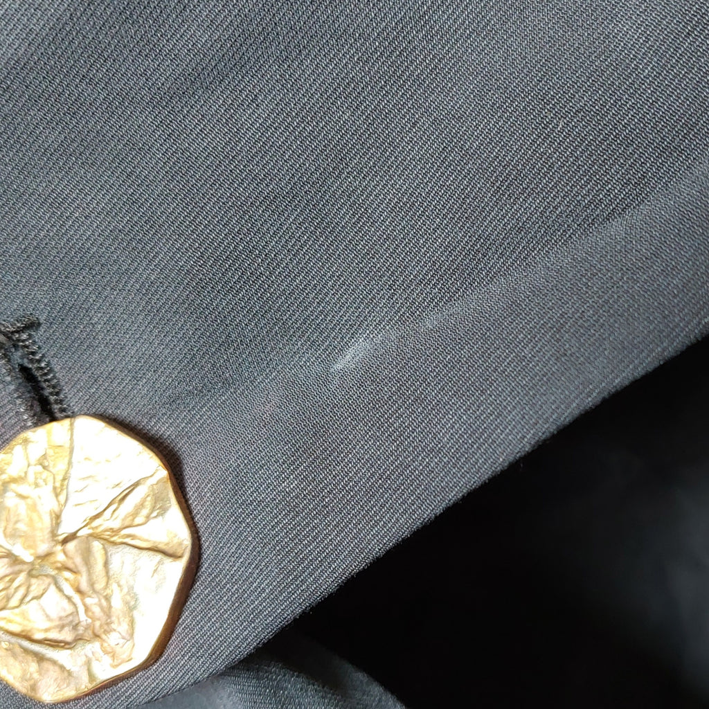 Stradivarius Navy Sleeveless Long Summer Coat | Pre Loved |