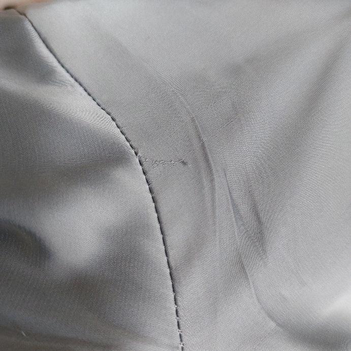 H&M Grey Collared Satin Shirt | Brand New |