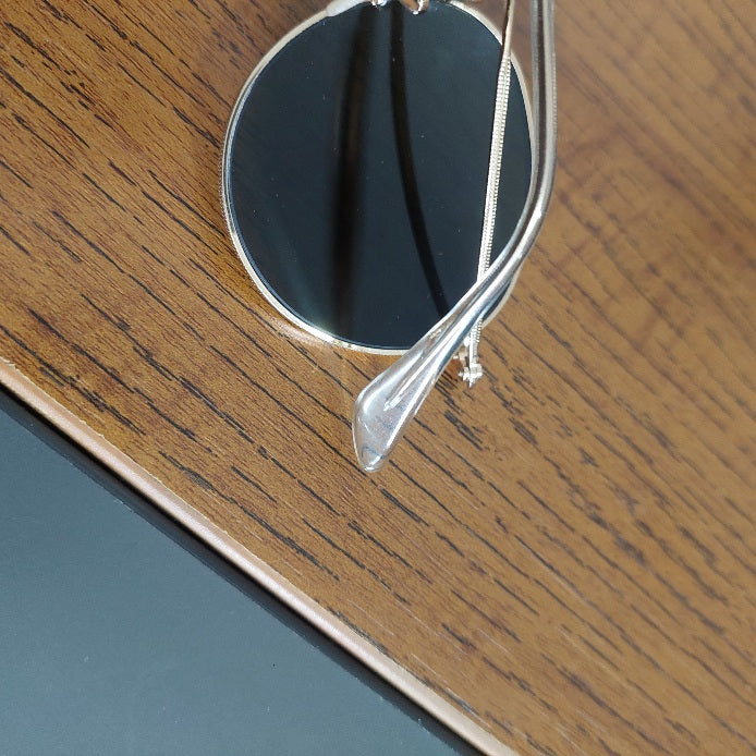 Ray Ban Green RB3447 Round Metal Sunglasses | Gently Used |