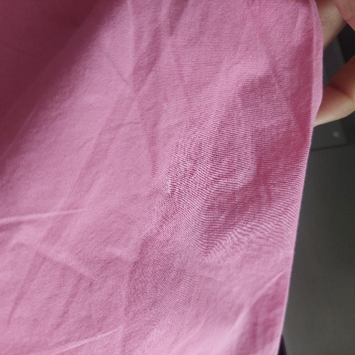 ZARA Light Pink Collared Button Down Shirt | Pre Loved |