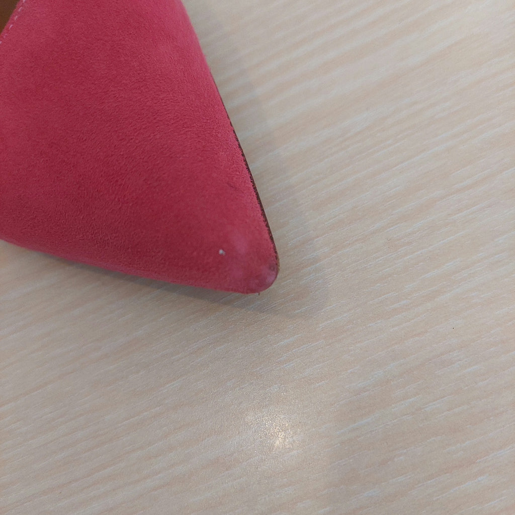 Malone Souliers Pink Suede 'Maureen 100' Heels | Pre Loved |