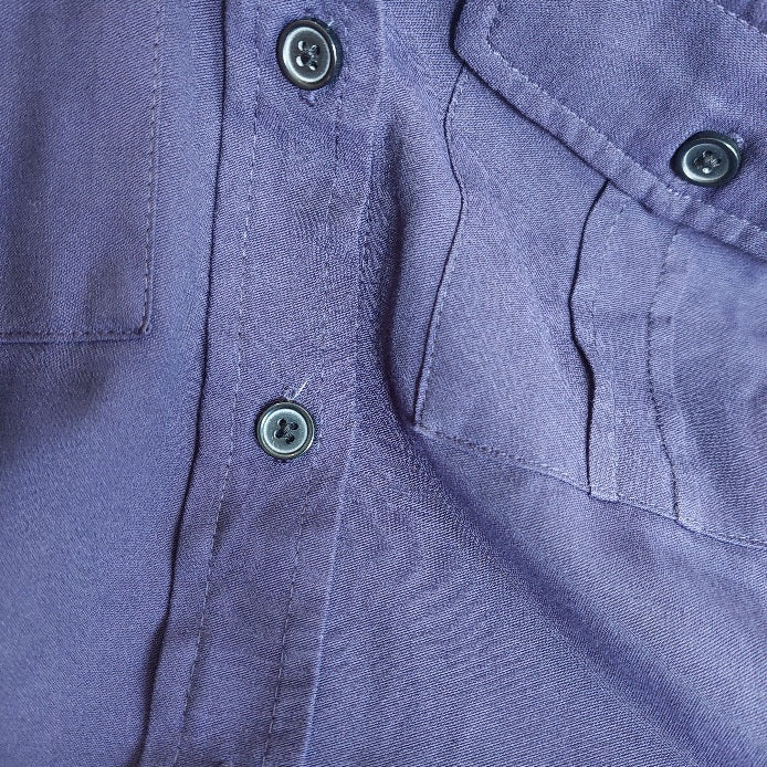 New Look Purple Button Down Collared Shirt | Pre Loved |