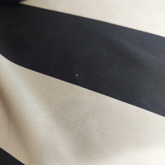 Zara Black & Grey Striped Collared Shirt | Gently Used |