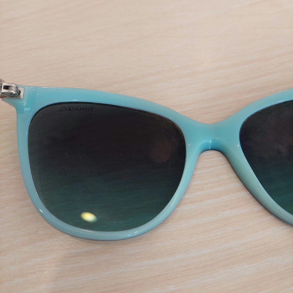 Tiffany Black TF 4131 Rhinestone Sunglasses | Pre Loved |