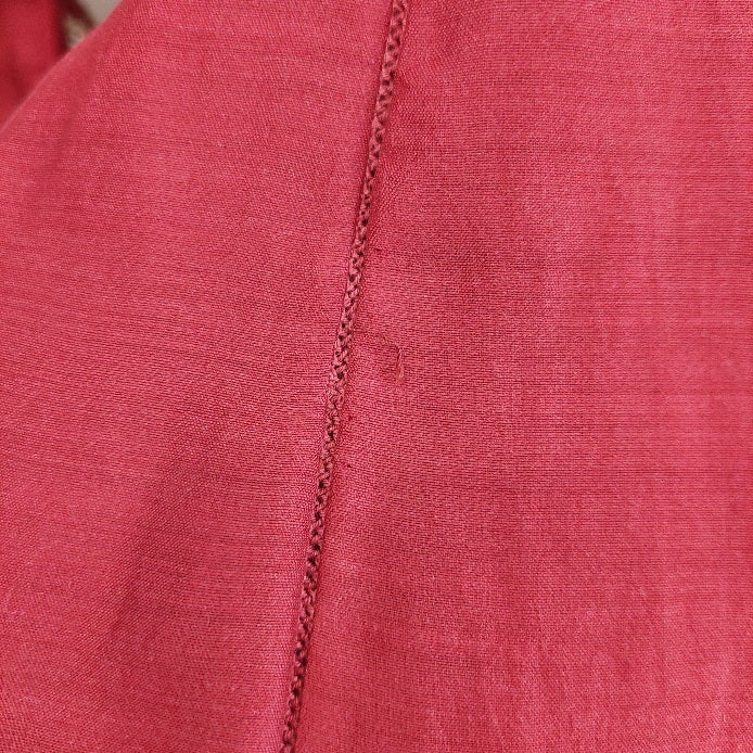 Sania Maskatiya Maroon Embellished Peshwaz with Dupatta | Pre Loved |