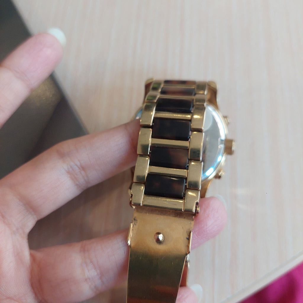 Michael Kors MK5659 Chronograph Gold Gradient Watch | Pre Loved |