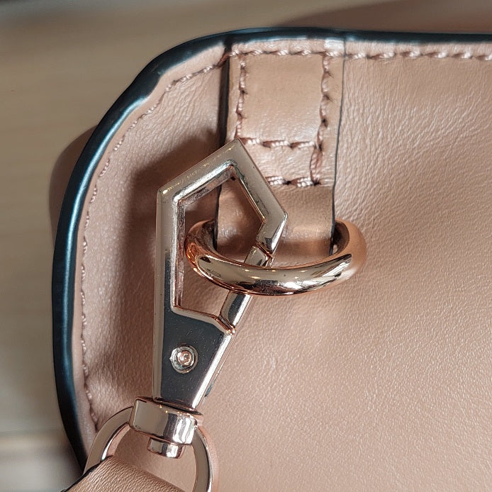 Rebecca Minkoff Tan Leather & Suede Embellished Convertible Backpack Purse | Pre Loved |