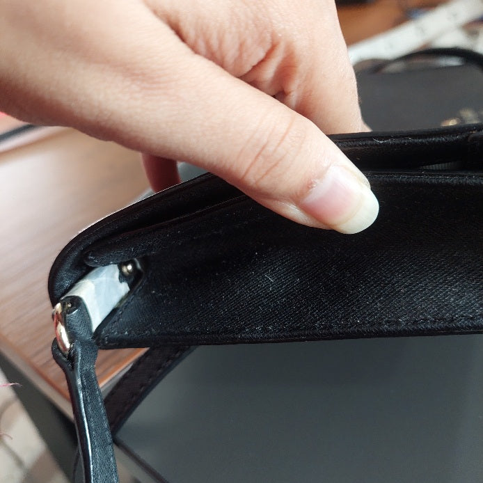 Kate Spade Black Leather Cedar Street Cali Crossbody Bag | Pre Loved |