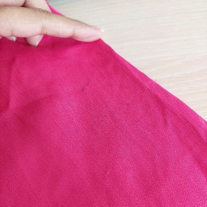 ZARA Hot Pink Satin Loose Fit Pants | Pre loved |