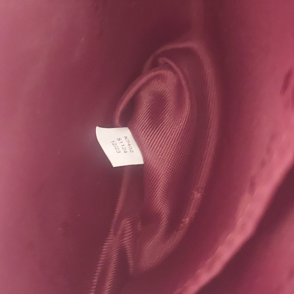 Kate Spade Deep Berry Sadie Saffiano Leather Top Zip Crossbody Bag | Brand New |