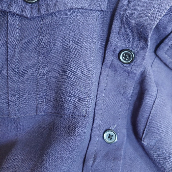 New Look Purple Button Down Collared Shirt | Pre Loved |