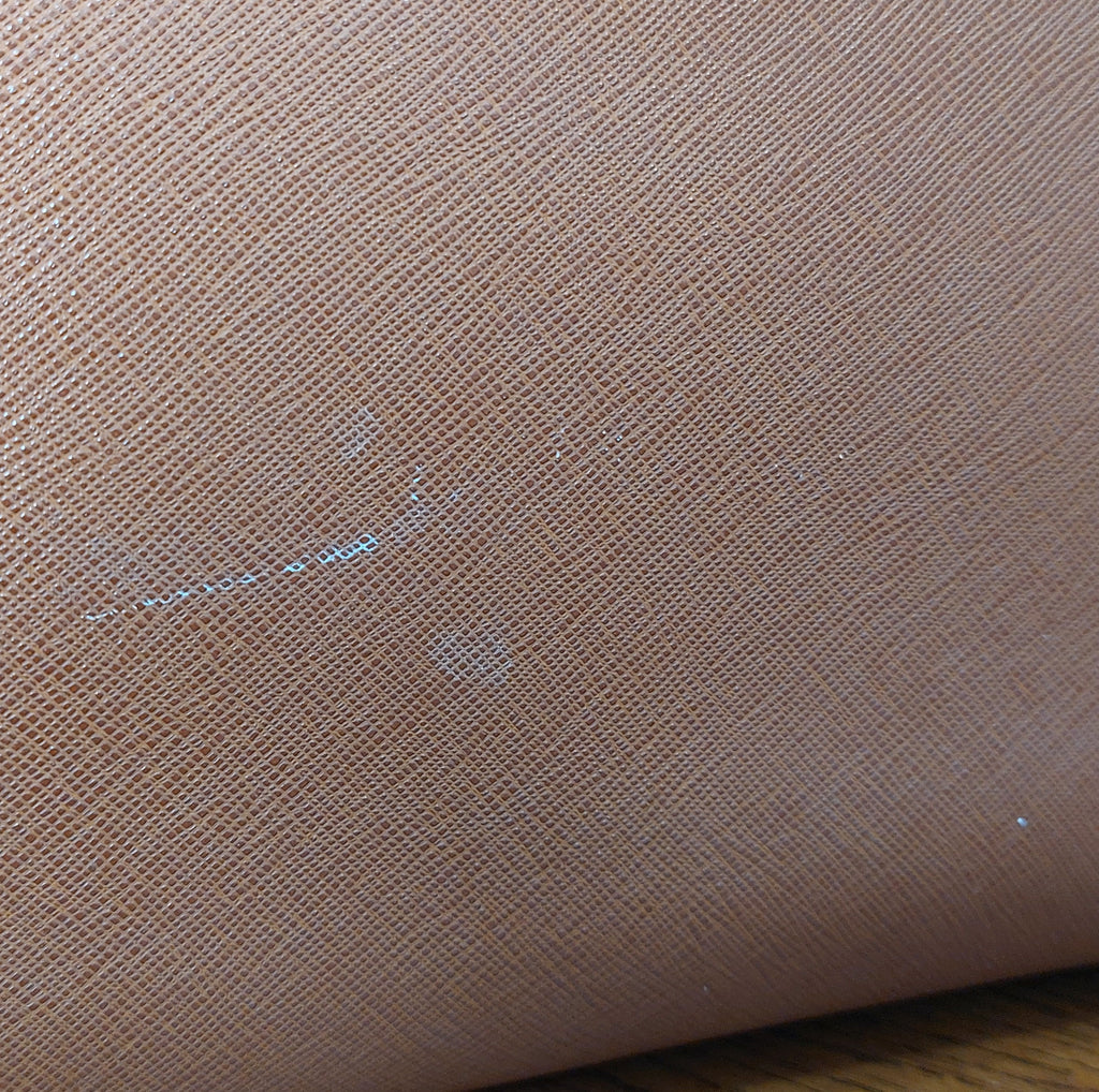 Michael Kors Brown Saffiano Studded Tote Bag | Pre Loved |