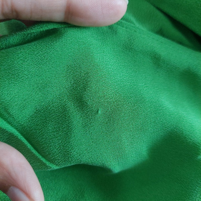 Mango Parrot Green Sleeveless Waist Tie up Dress | Pre Loved |