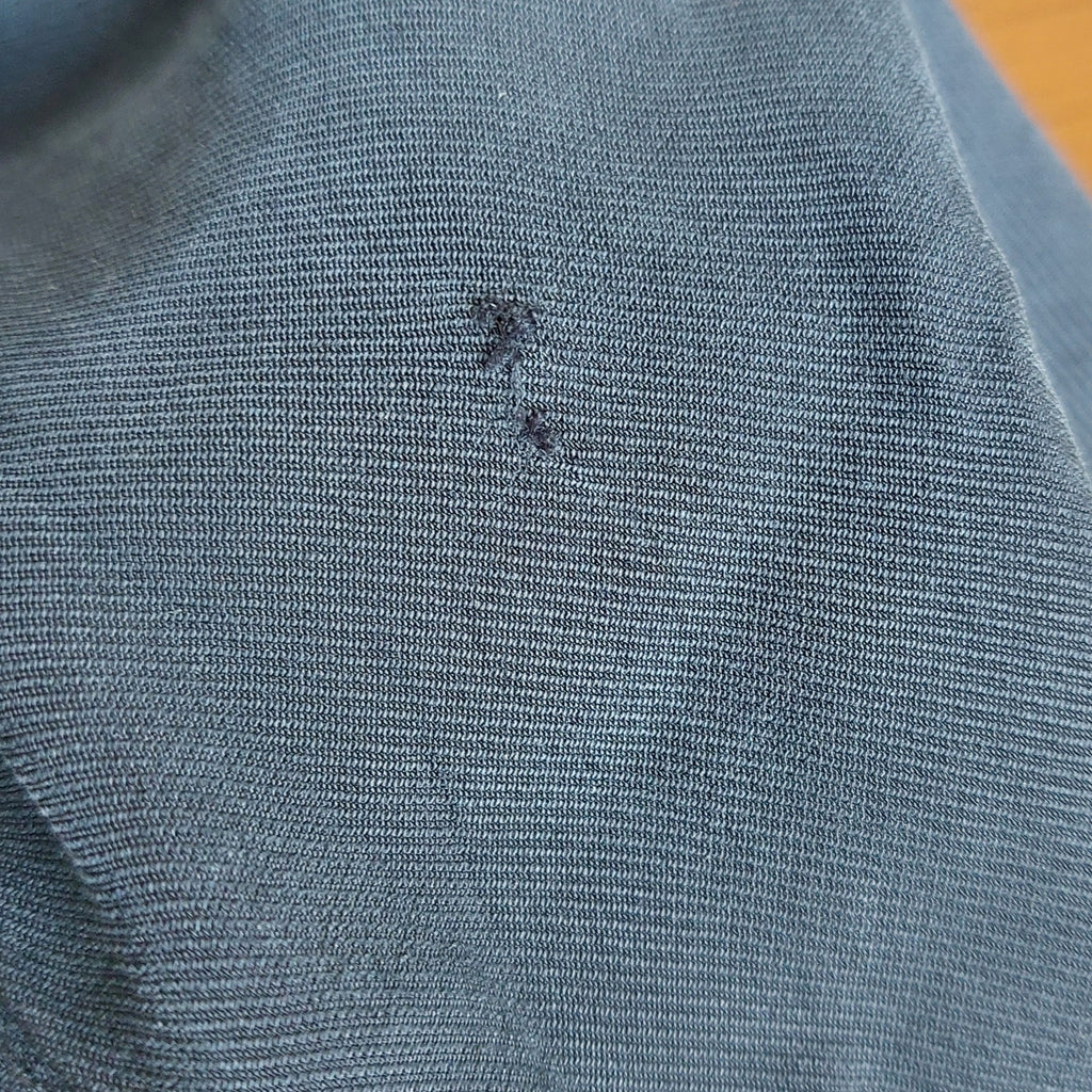 Stradivarius Navy Sleeveless Long Summer Coat | Pre Loved |