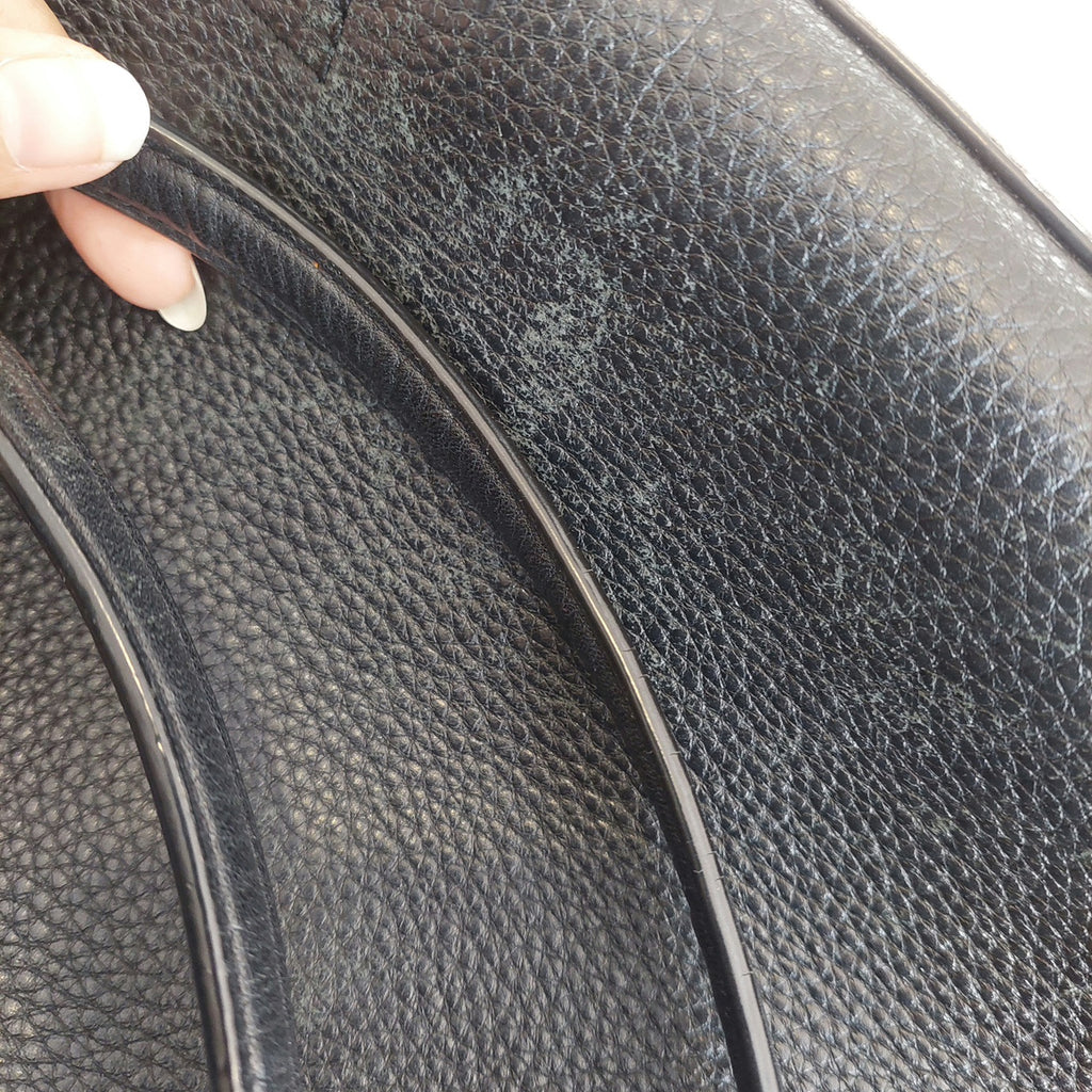 Tory Burch Black Leather Britten Shoulder Bag | Pre Loved |