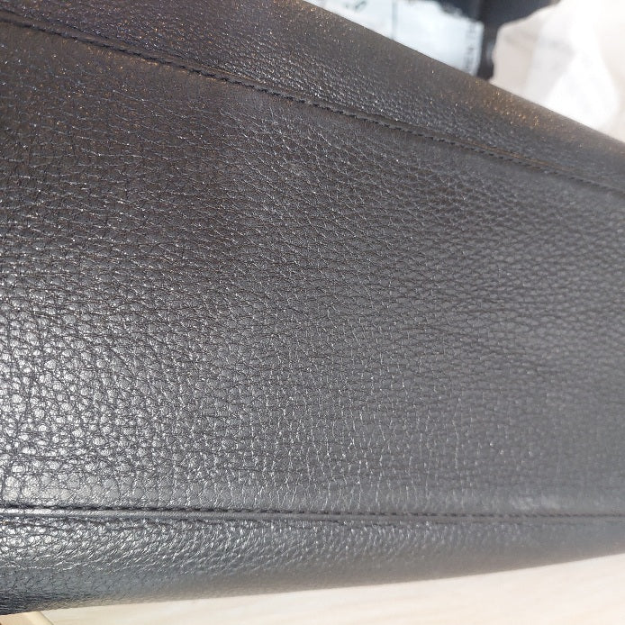 Kate Spade Black Leather Triple Compartment Shoulder Bag | Pre Loved |