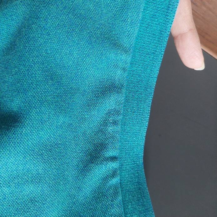 Giordano Men's Sea Green Polo Shirt | Pre Loved |