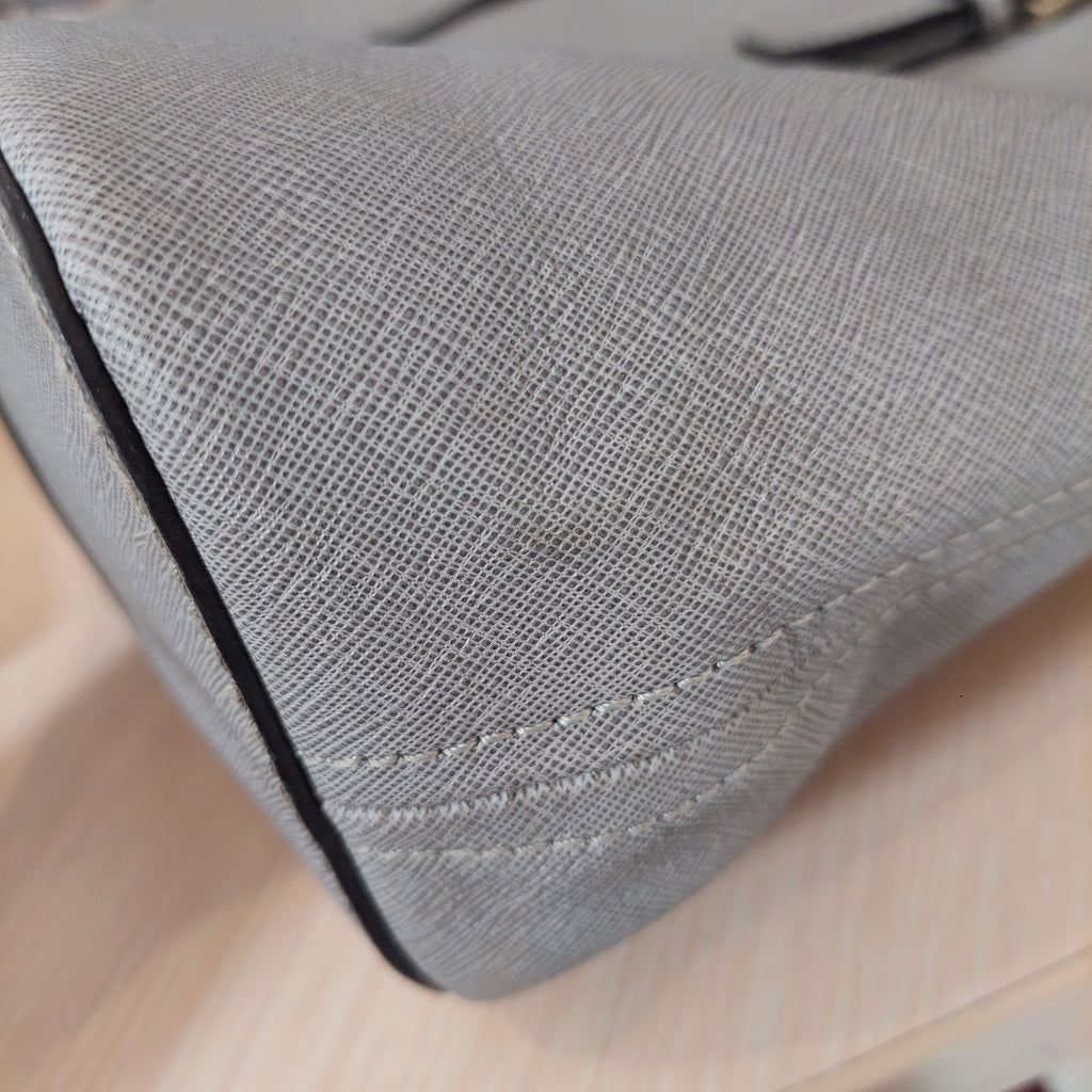 Michael Kors Light Grey Jet Set Travel Tote Bag | Pre Loved |