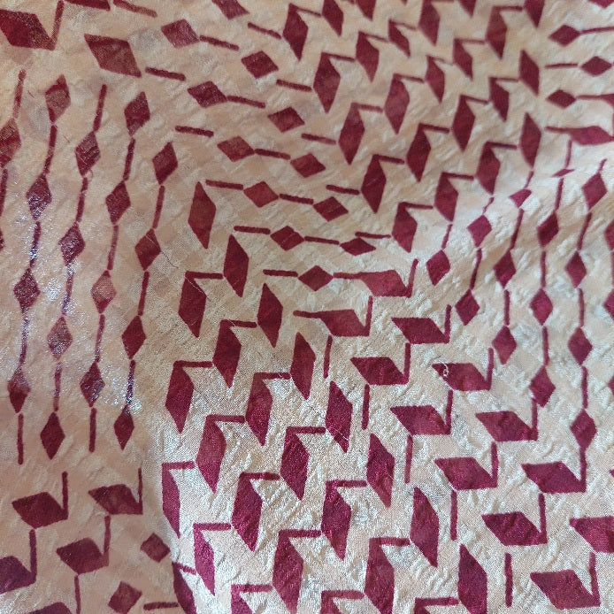Next Peach & Red Printed Maxi Dress | Pre Loved |