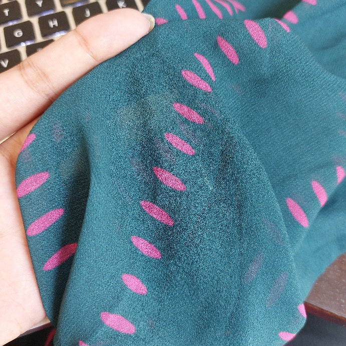 Love & Roses Green And Pink Pleated Maxi Dress | Brand New |