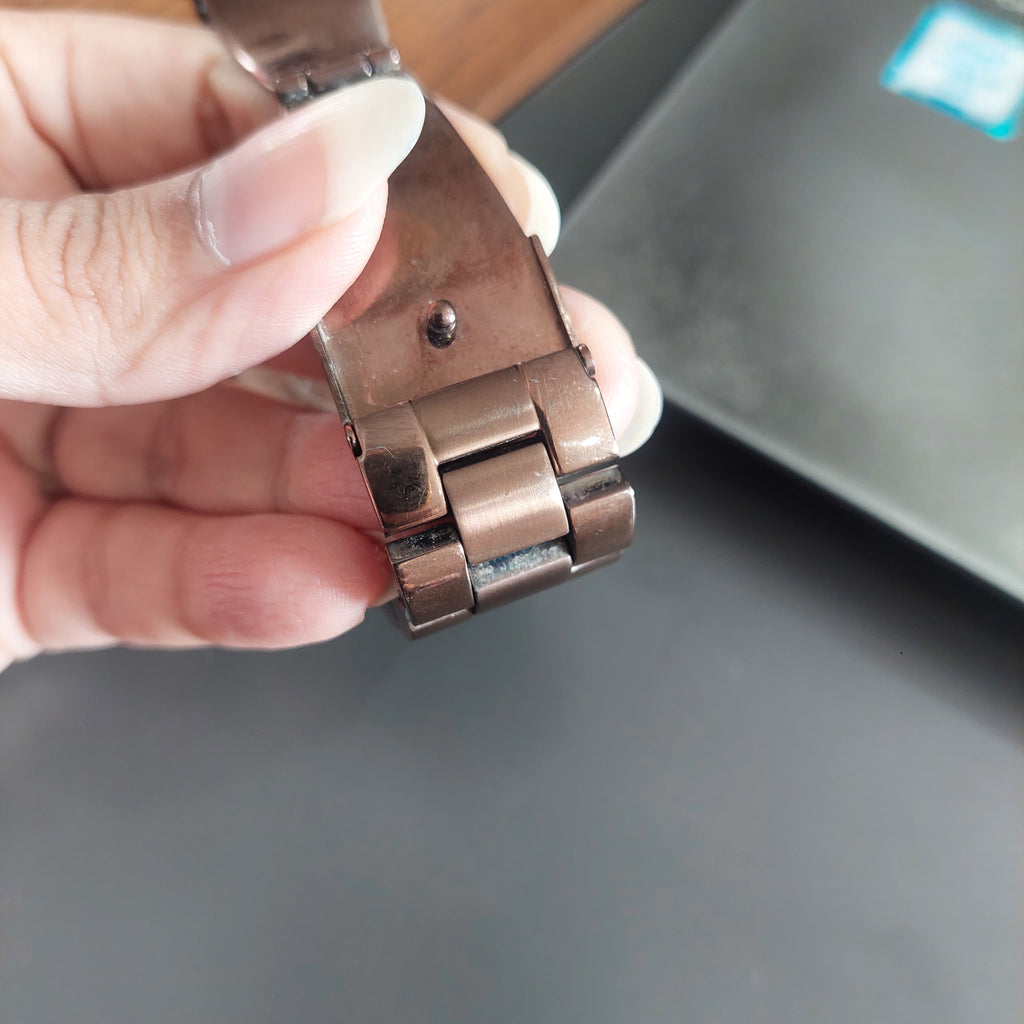 Michael Kors Brown MK-5492 Runway Wrist Watch | Pre Loved |